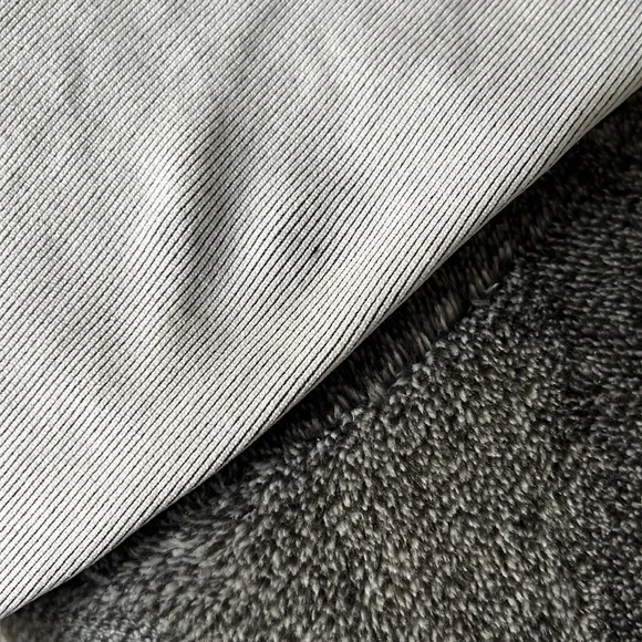 FABLETICS TIGHTS YOGA PANTS STARS & STRIPES BLACK & LIGHT GREY - Picture 14 of 15